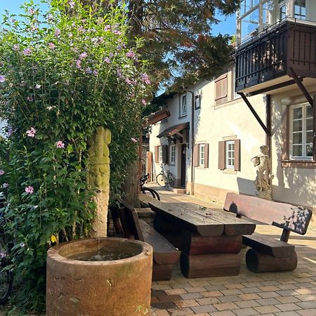 Exklusives Haus, Ruhig Gelegen Im Innenhof, Zentral, Lichtdurchflutet Zustellbett,Babybett Bei Bedarf Karlsruhe Exterior foto