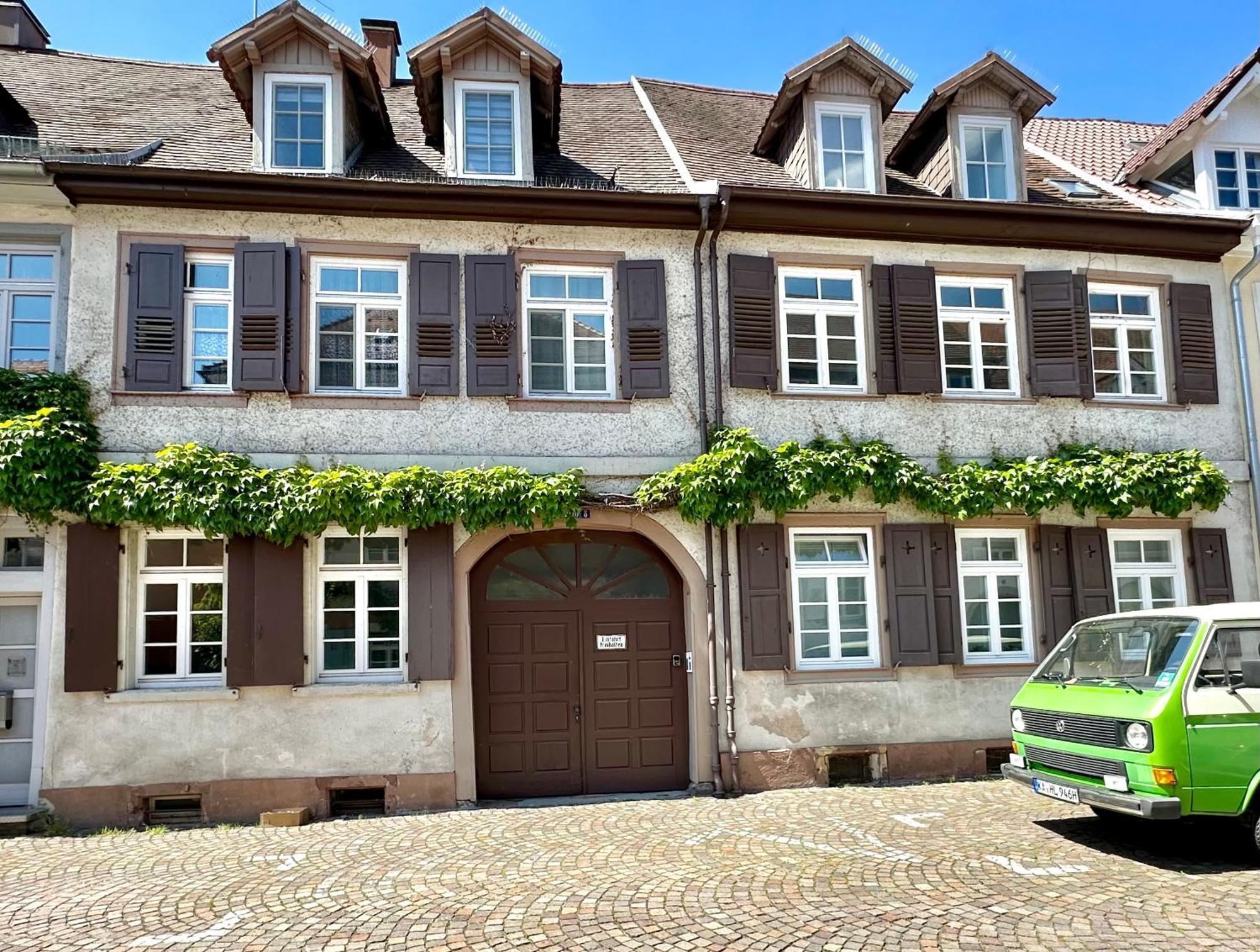 Exklusives Haus, Ruhig Gelegen Im Innenhof, Zentral, Lichtdurchflutet Zustellbett,Babybett Bei Bedarf Karlsruhe Exterior foto